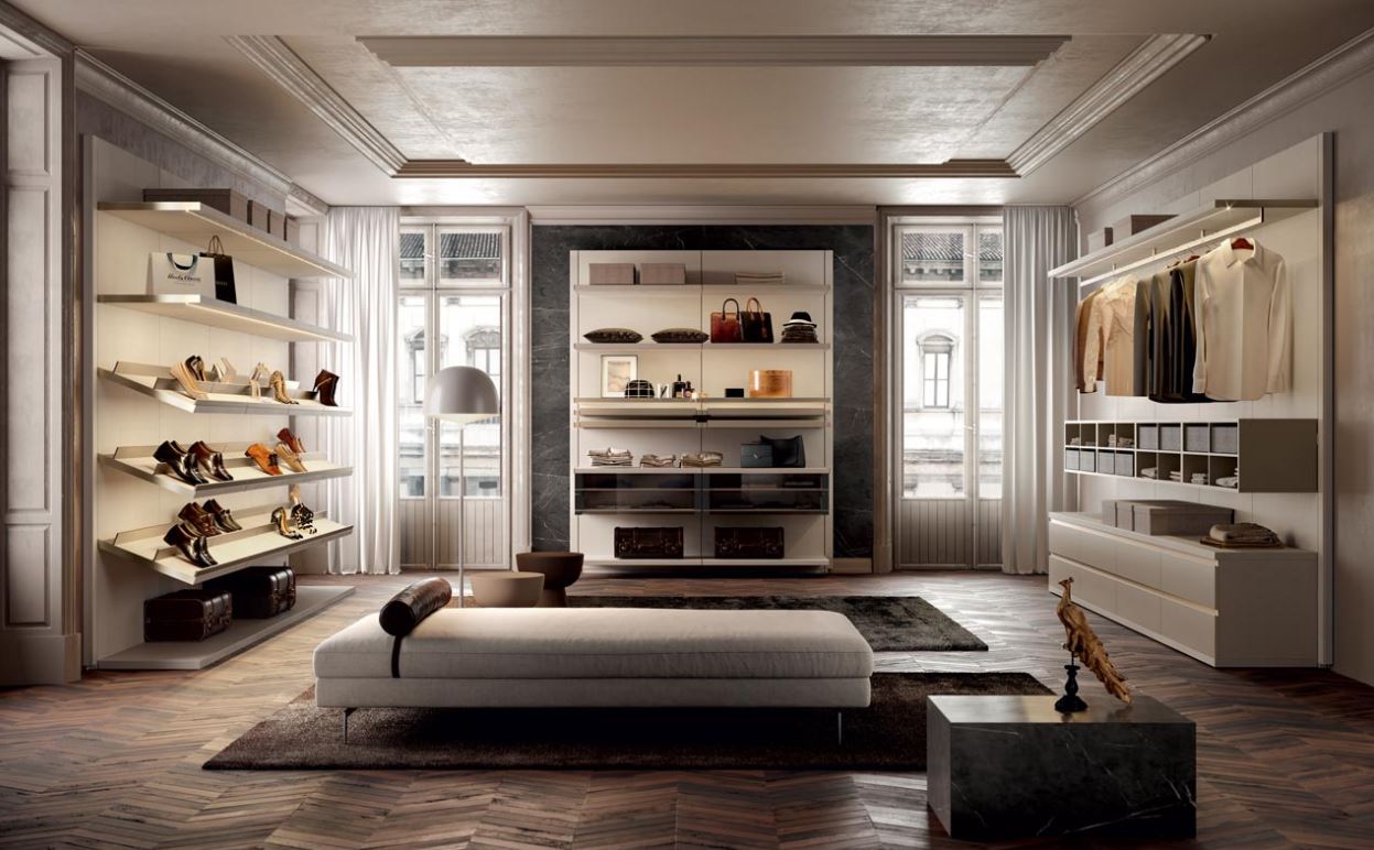 Le cabine armadio by Mercantini, forma e sostanza del made in Italy ...