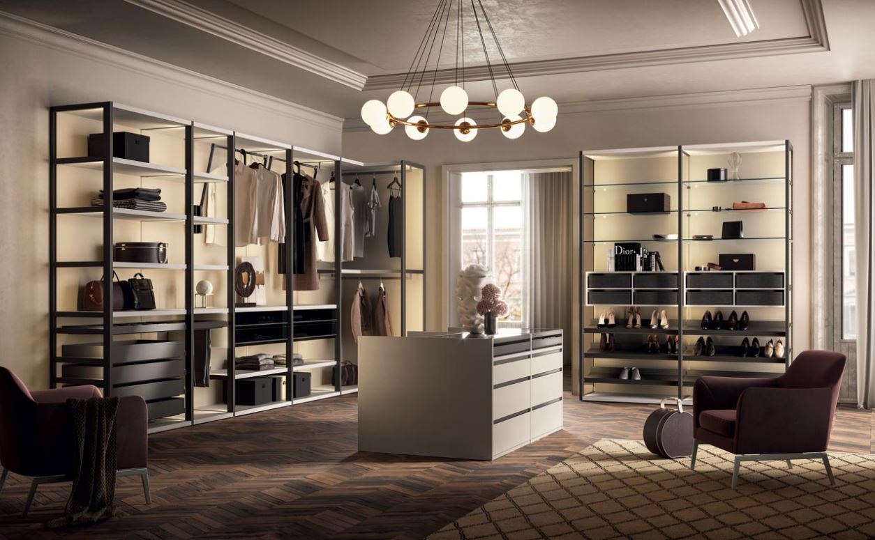 Le cabine armadio by Mercantini, forma e sostanza del made in Italy ...